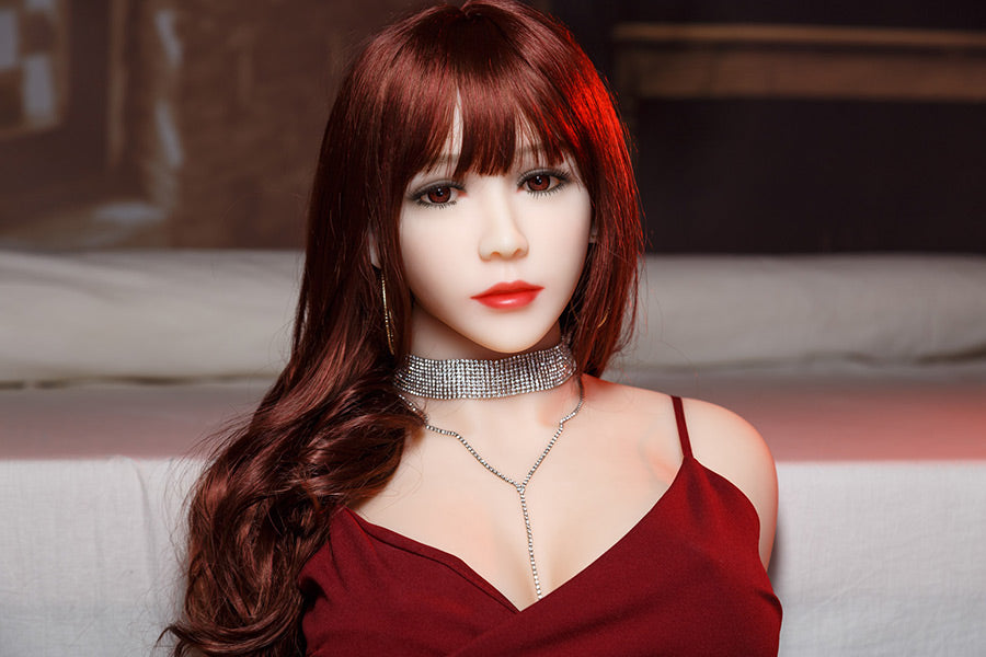 Aibei Doll | 165cm/5ft4 Big Breasts Redhead Sex Doll - Antonio