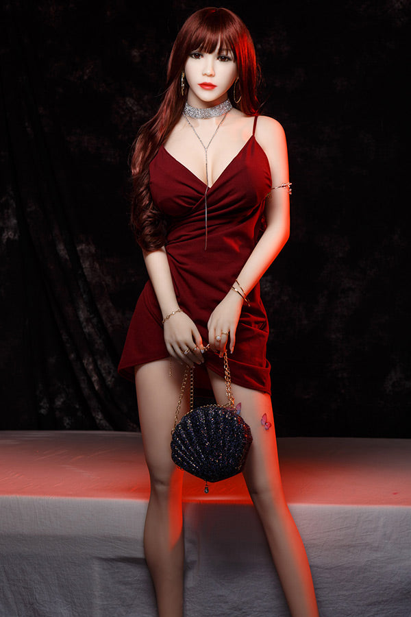 Aibei Doll | 165cm/5ft4 Big Breasts Redhead Sex Doll - Antonio