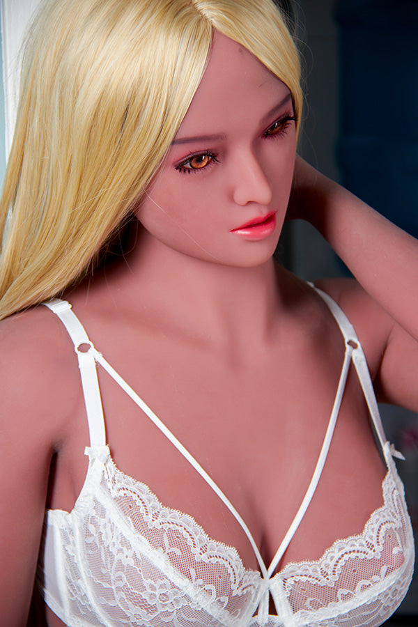 Aibei Doll | 158cm/5ft2 Small Breasts Blonde Sex Doll - Arlen