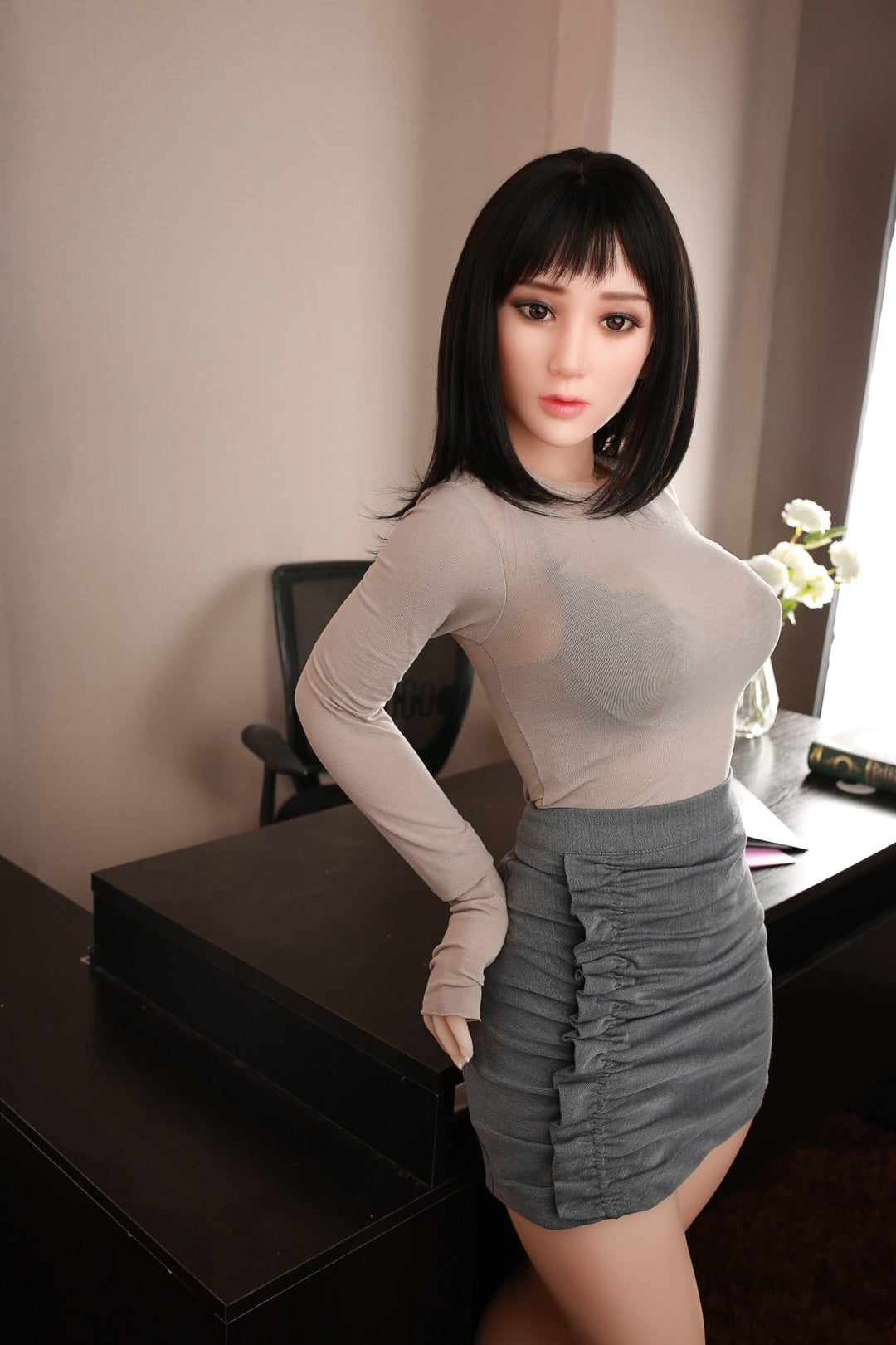 5ft3 (160cm)  Hot Top Quality Sex Doll - Audrey