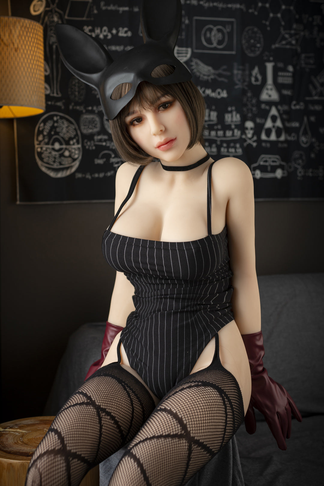 6YE | 5ft3/160cm Playboy Big Boobs Short Hair Sex Doll - Mira