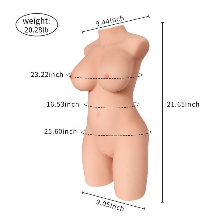 55cm/21.65in  Torso Sex Doll - Maia (In Stock US)