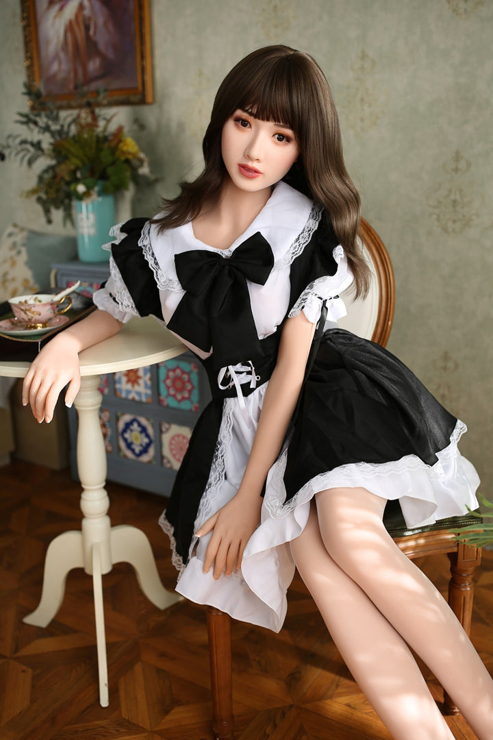 5ft 5 /166cm Cosplay Asian Style Small Breast Realistic Sex Doll - Meda