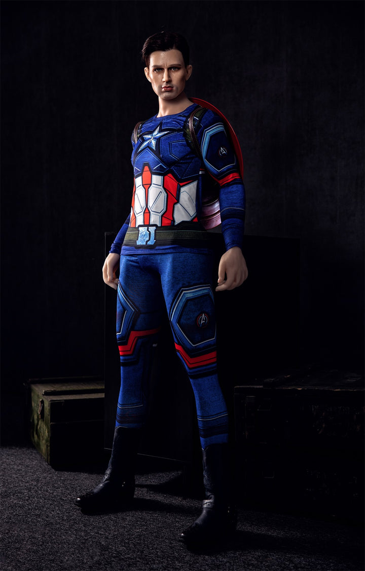 5ft3 /160cm Captain America Male Sex Doll For Women - Enio