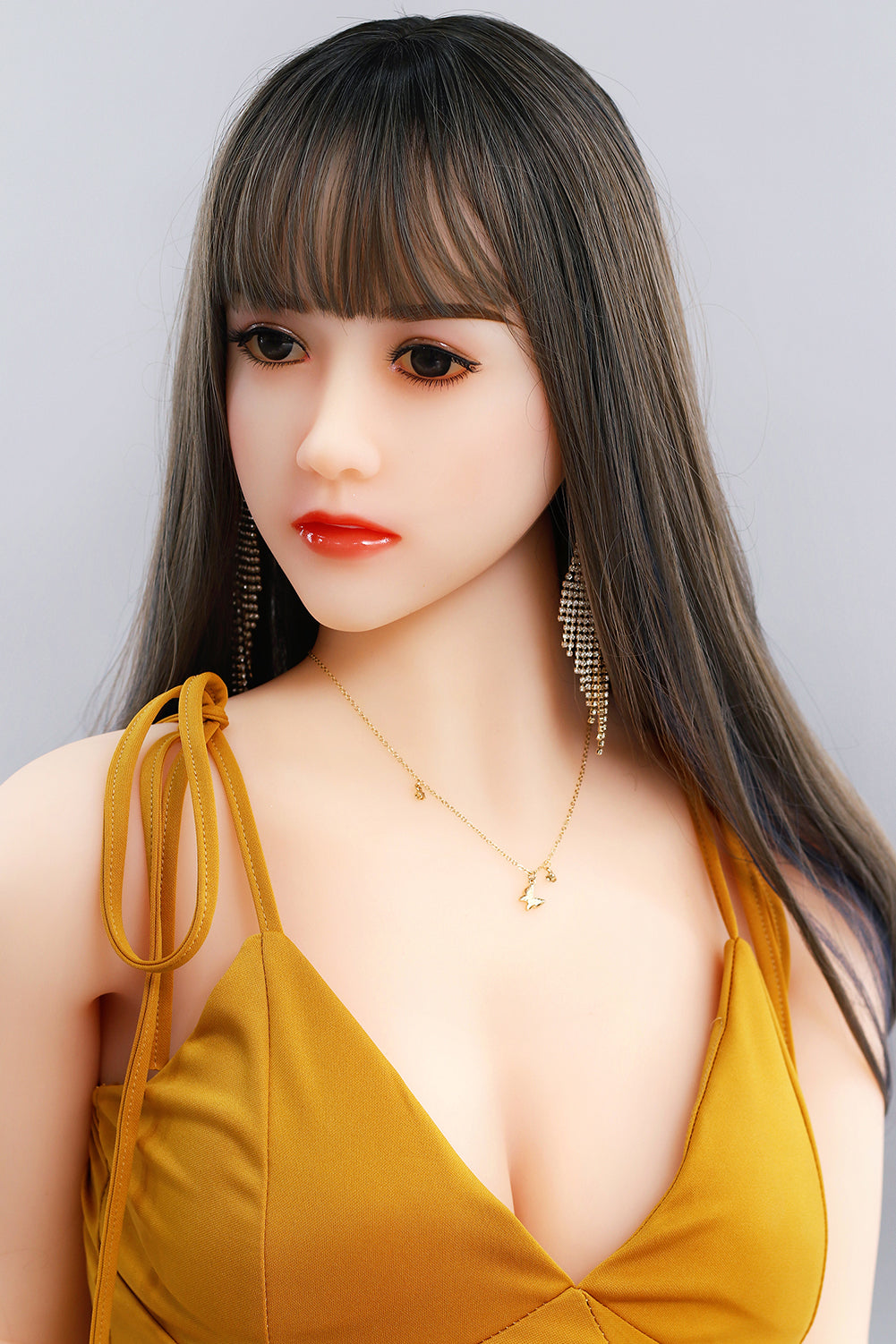 SY Doll | 165cm/5ft5 スウィートな小胸アジアン リアル TPE セックスドール - グレタ