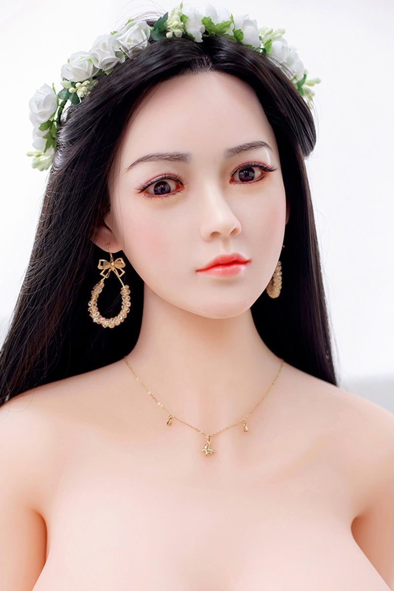 SY Doll | 158cm/5ft2 Big Breast Chinese Sex Doll With Long Black Hair - Sufi