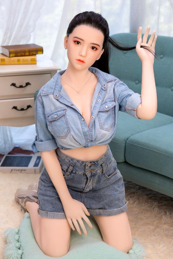 Dimu Doll | 158cm Big Boobs Busty Life-size Silicone Head Sex Doll - Gladys