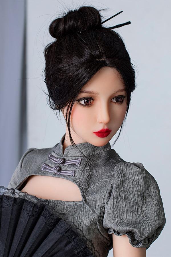 Dimu Doll | 158cm Lifesize Chinese Small Boobs Sex Doll - Winni