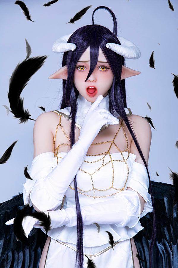 Dimu Doll | 158cm Ahegao Face Elf Open Mouth Sex Doll - Albedo