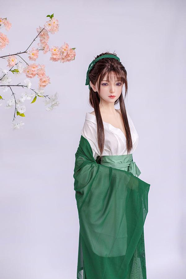 Dimu Doll | 158cm 中国美人シリコンヘッドセックスドール - Wu 