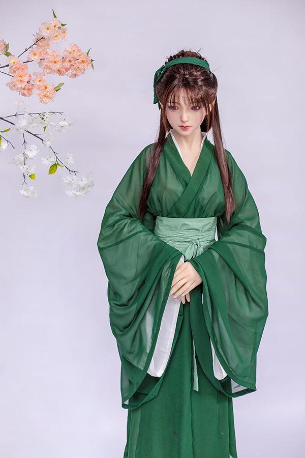 Dimu Doll | 158cm Chinese Beauty Silicone Head Sex Doll - Wu