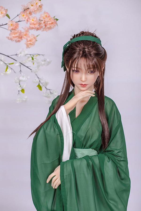 Dimu Doll | 158cm 中国美人シリコンヘッドセックスドール - Wu 