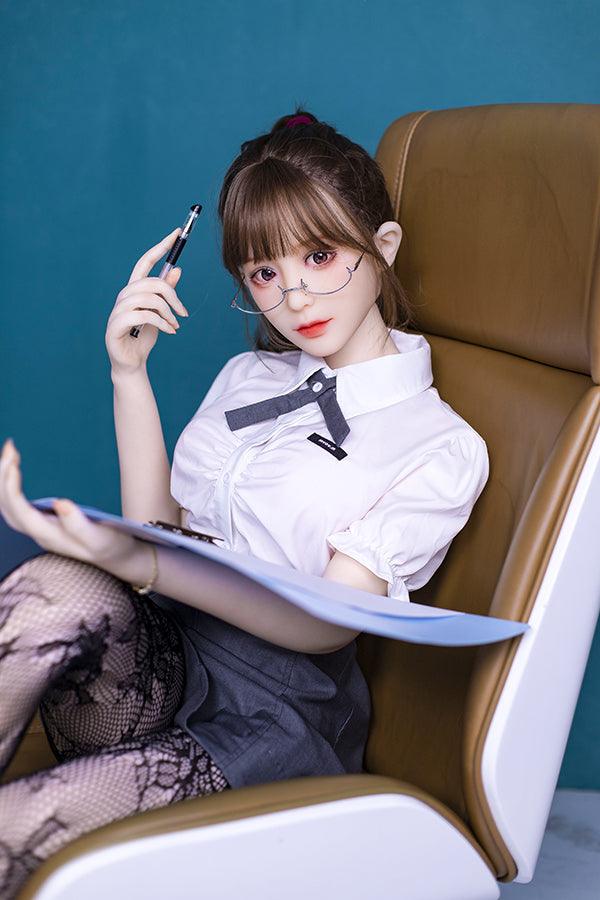 Dimu Doll | 158 cm asiatische schöne Büro-Cosplay-Sexpuppe - Beata 