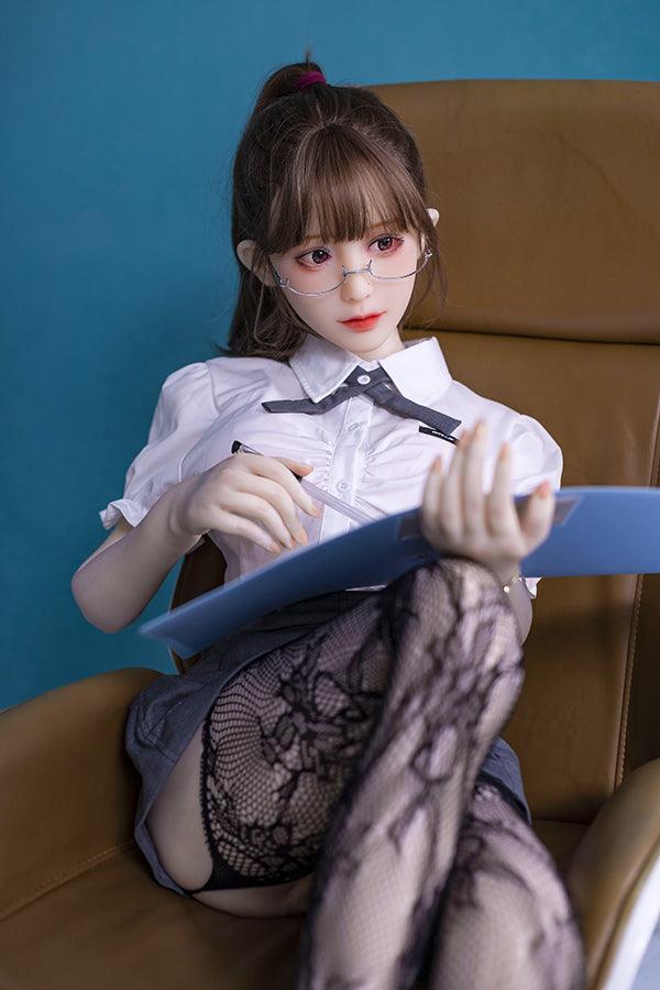 Dimu Doll | 158 cm asiatische schöne Büro-Cosplay-Sexpuppe - Beata 