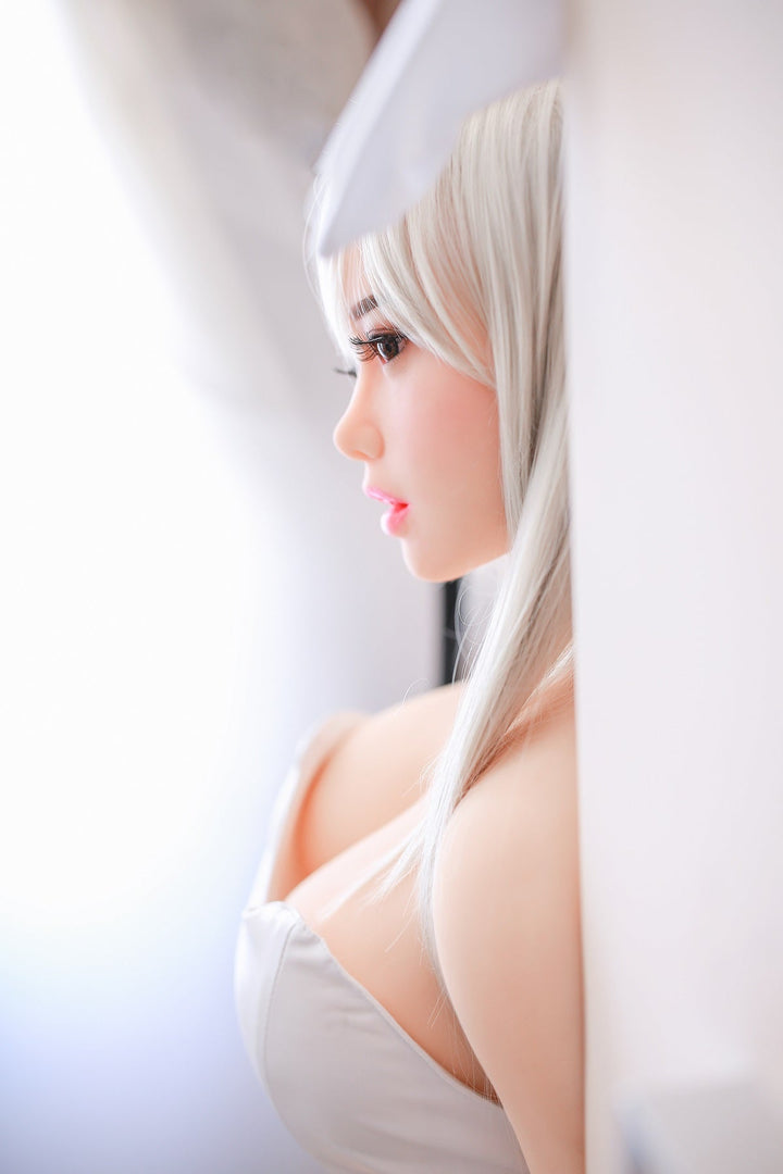 5Ft2(158cm) Top Quality TPE Sex Doll With White Hair -Denali (In Stock US)