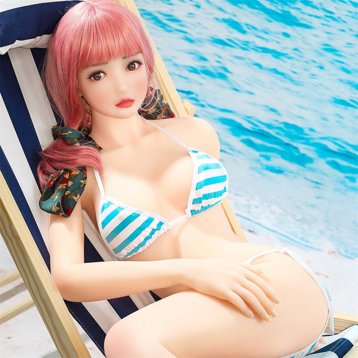 150cm / 4ft11 Bikini Style Youth Energetic Beauty Doll With Pretty Pink Hair - Bonnie