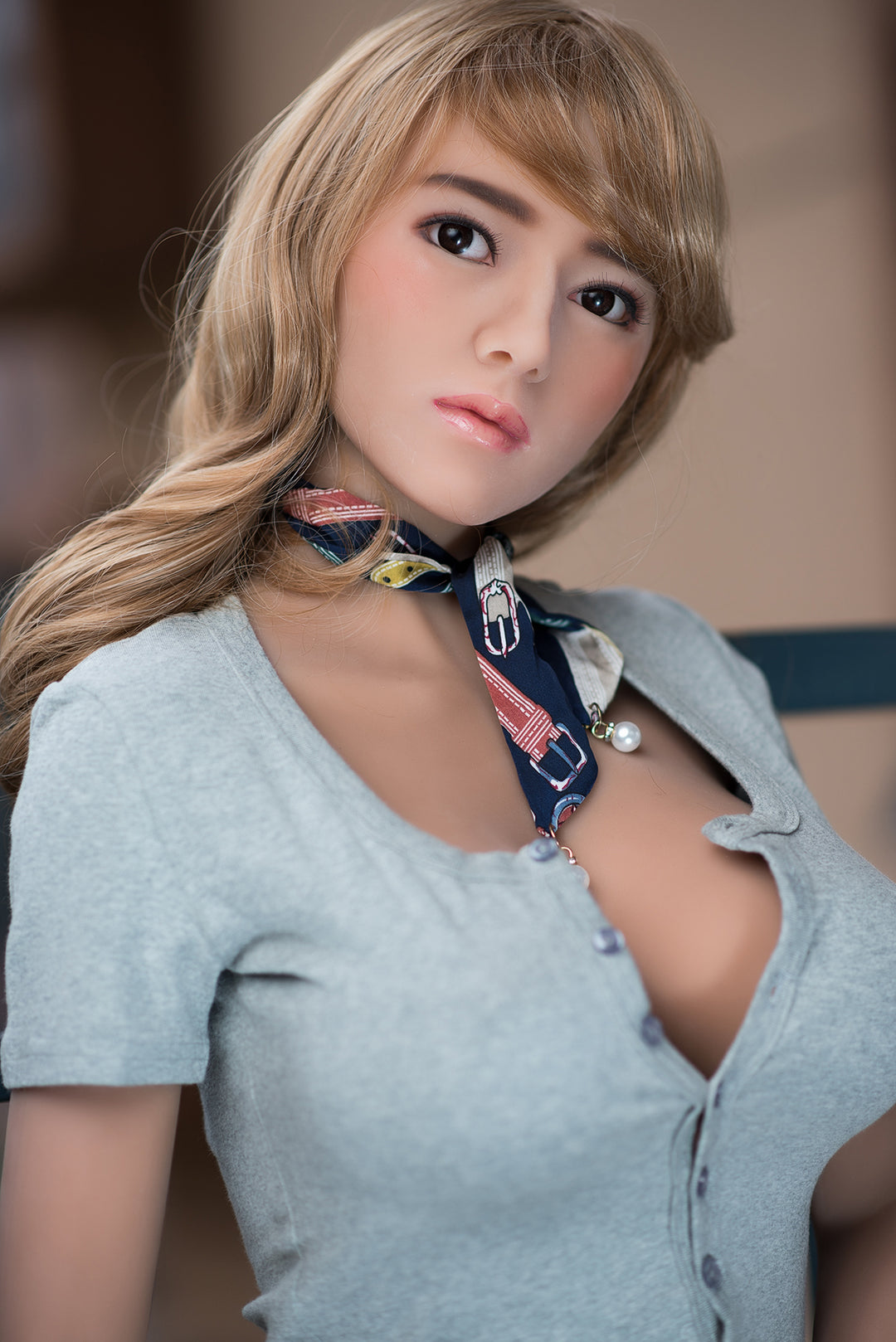 6YE | 5ft5/165cm Big Boobs Asian Sex Doll - Abebi