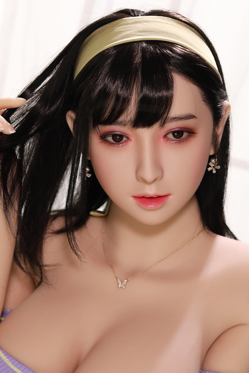 168 cm (5 Fuß 6 Zoll) ultrarealistische Sexpuppe aus Silikon im japanischen Stil – Hyeyeon (6 Größen)