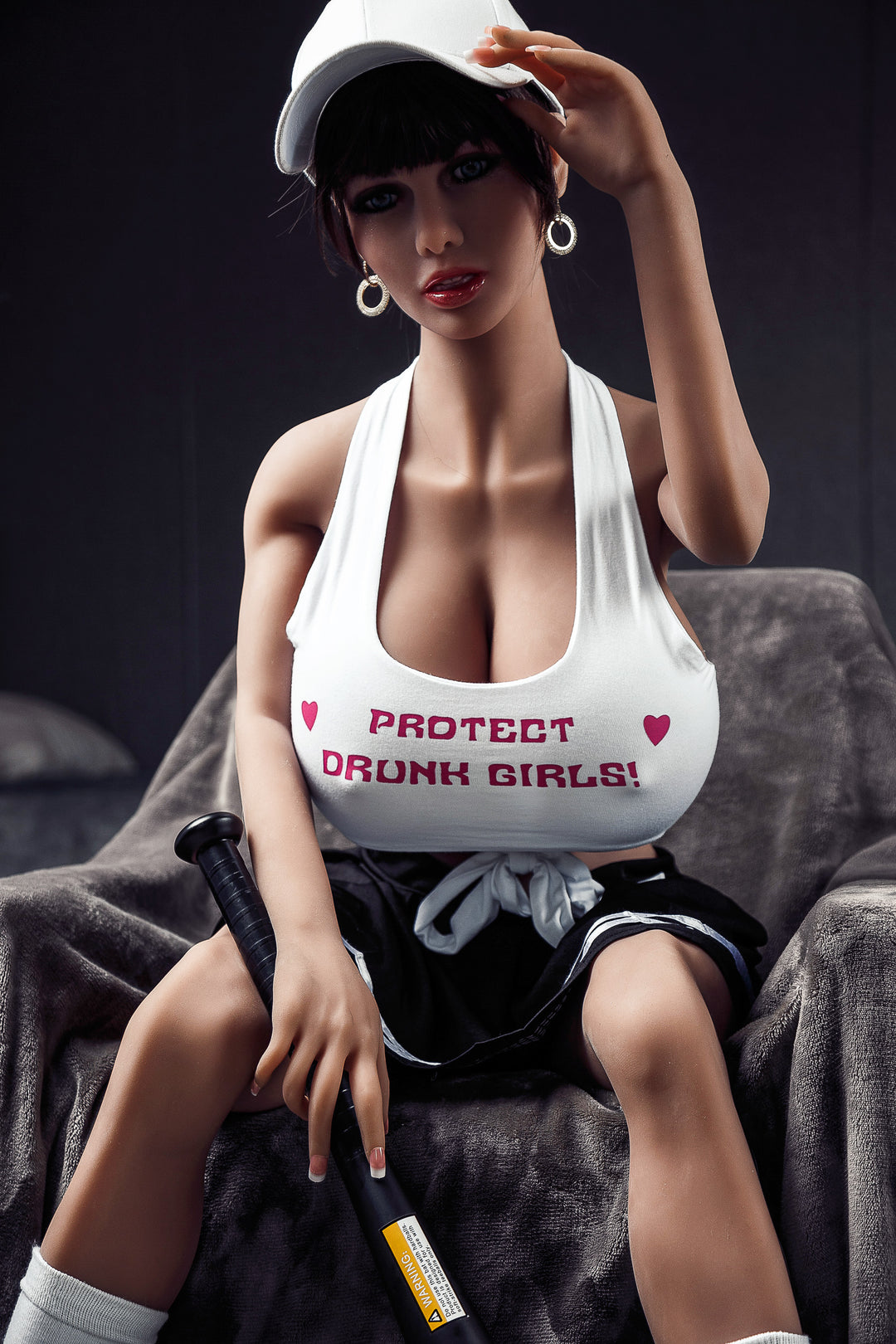 Aibei Doll | 150cm / 4ft11 Muscle Baseball Big Breast Realistic Sex Doll - Denlin