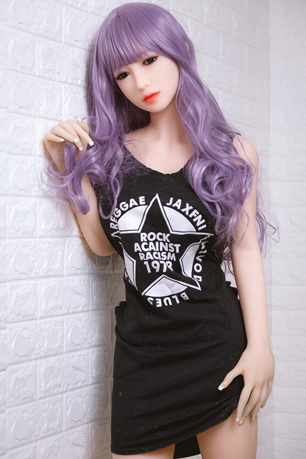 Aibei Doll | 158cm/5ft2 Purple Haired Sex Doll Lifelike Love Doll - Lyric