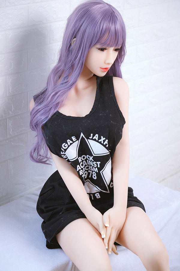 Aibei Doll | 158cm/5ft2 Purple Haired Sex Doll Lifelike Love Doll - Lyric