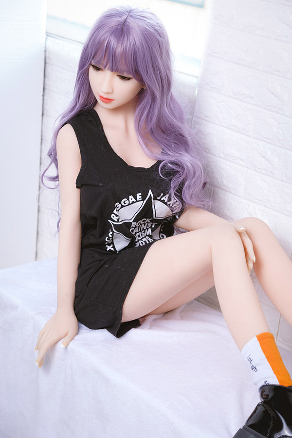 Aibei Doll | 158cm/5ft2 Purple Haired Sex Doll Lifelike Love Doll - Lyric