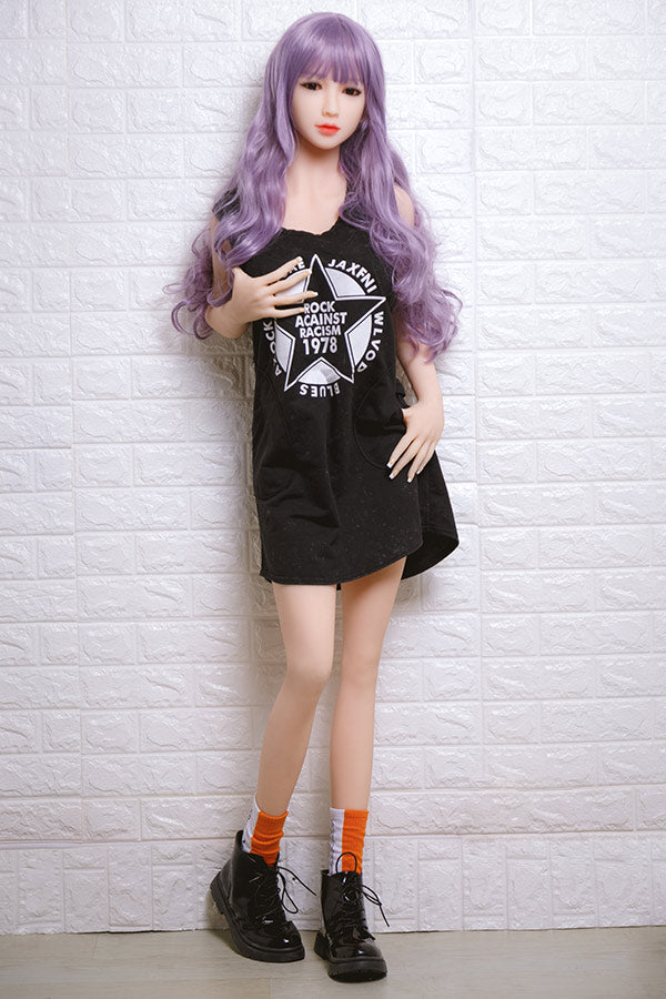 Aibei Doll | 158cm/5ft2 Purple Haired Sex Doll Lifelike Love Doll - Lyric