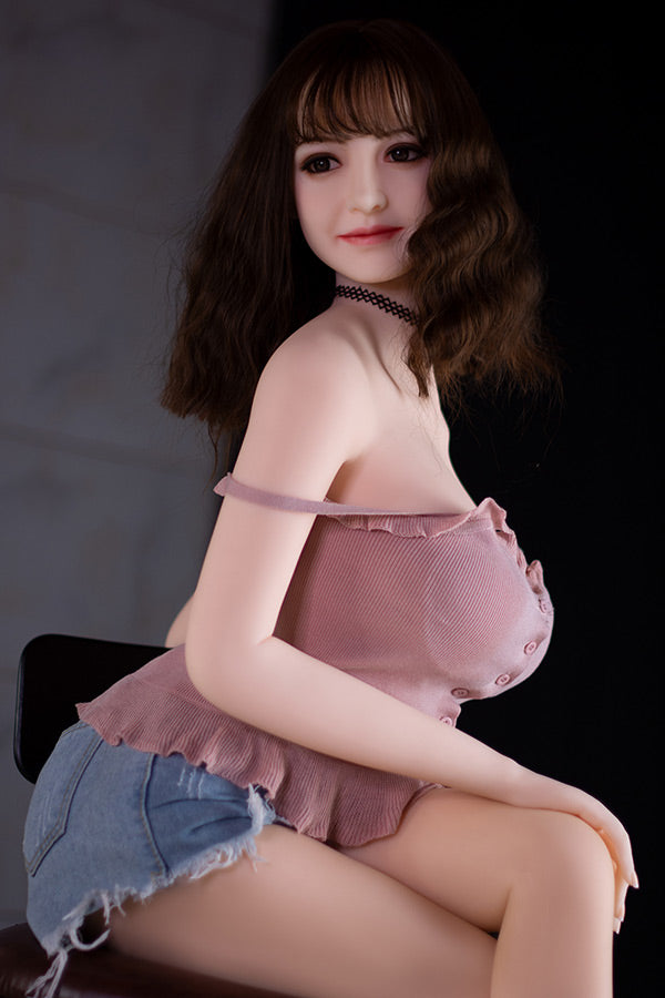 SY Doll | 158cm/5ft2 Realistic Sex Doll with Beautiful Dark Curly Hair - Jolene