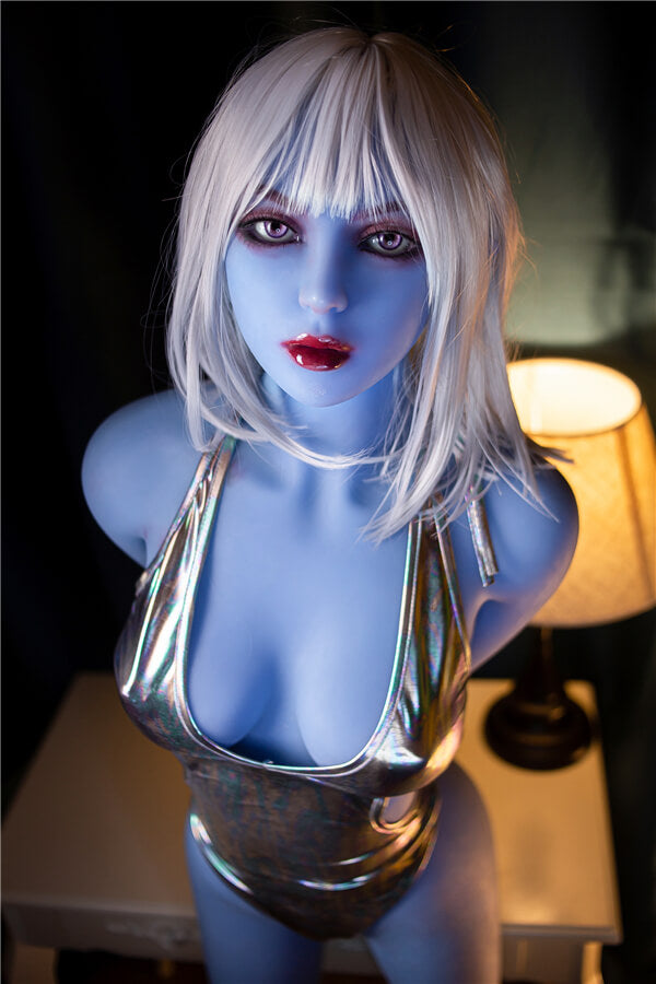 Aibei Doll | 165cm/5ft4 Blue Skin Sex Doll - Janene