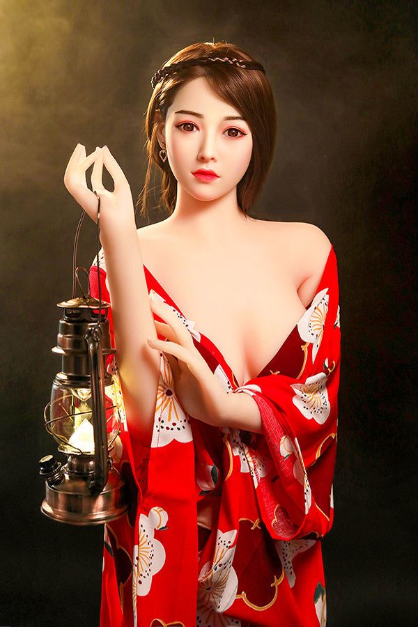 SY Doll | 165cm/5ft5 Japanese Small Boobs Silicone Head Sex Doll - Marian