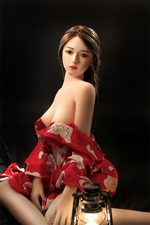 SY Doll | 165cm/5ft5 Japanese Small Boobs Silicone Head Sex Doll - Marian