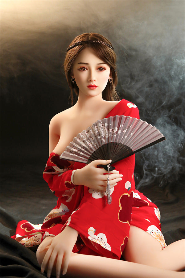 SY Doll | 165cm/5ft5 Japanese Small Boobs Silicone Head Sex Doll - Marian