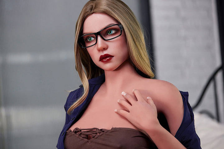 SY Doll | 158cm/5ft2 Big Breasts Mature Blonde Fiery Sexy Teacher Realistic TPE Sex Doll - Wanda