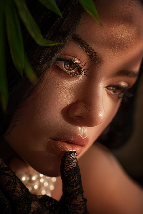 SY Doll | 166cm/5ft5 Ebony Skinny Silicone Head Sex Doll - Rihanna