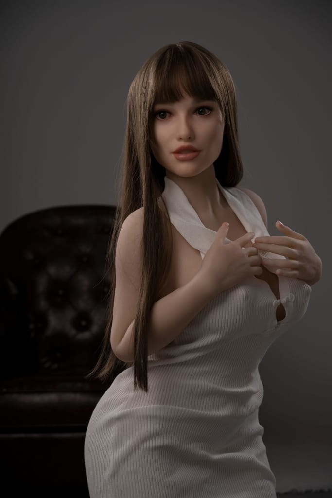 ZELEX® 165cm (5.4') F-CUP Silicone Head+TPE Body Sex Doll - Baresi